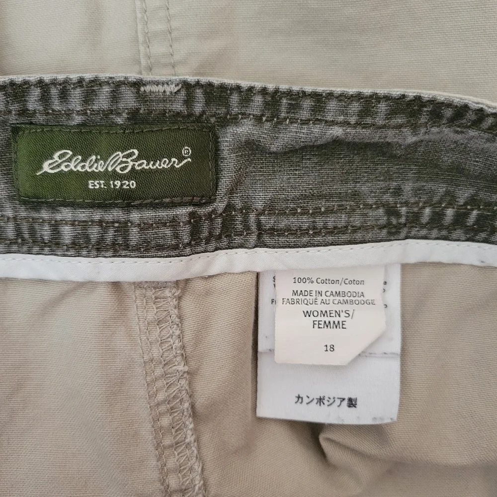 EDDIE BAUER Tan Skirt